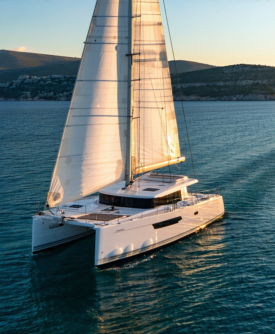 Catamarán & mar